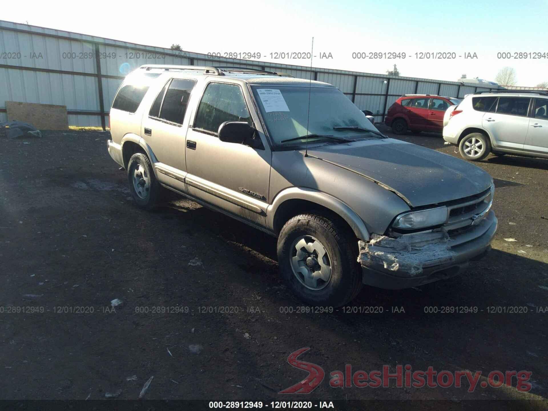 1GNDT13W82K160415 2002 CHEVROLET BLAZER