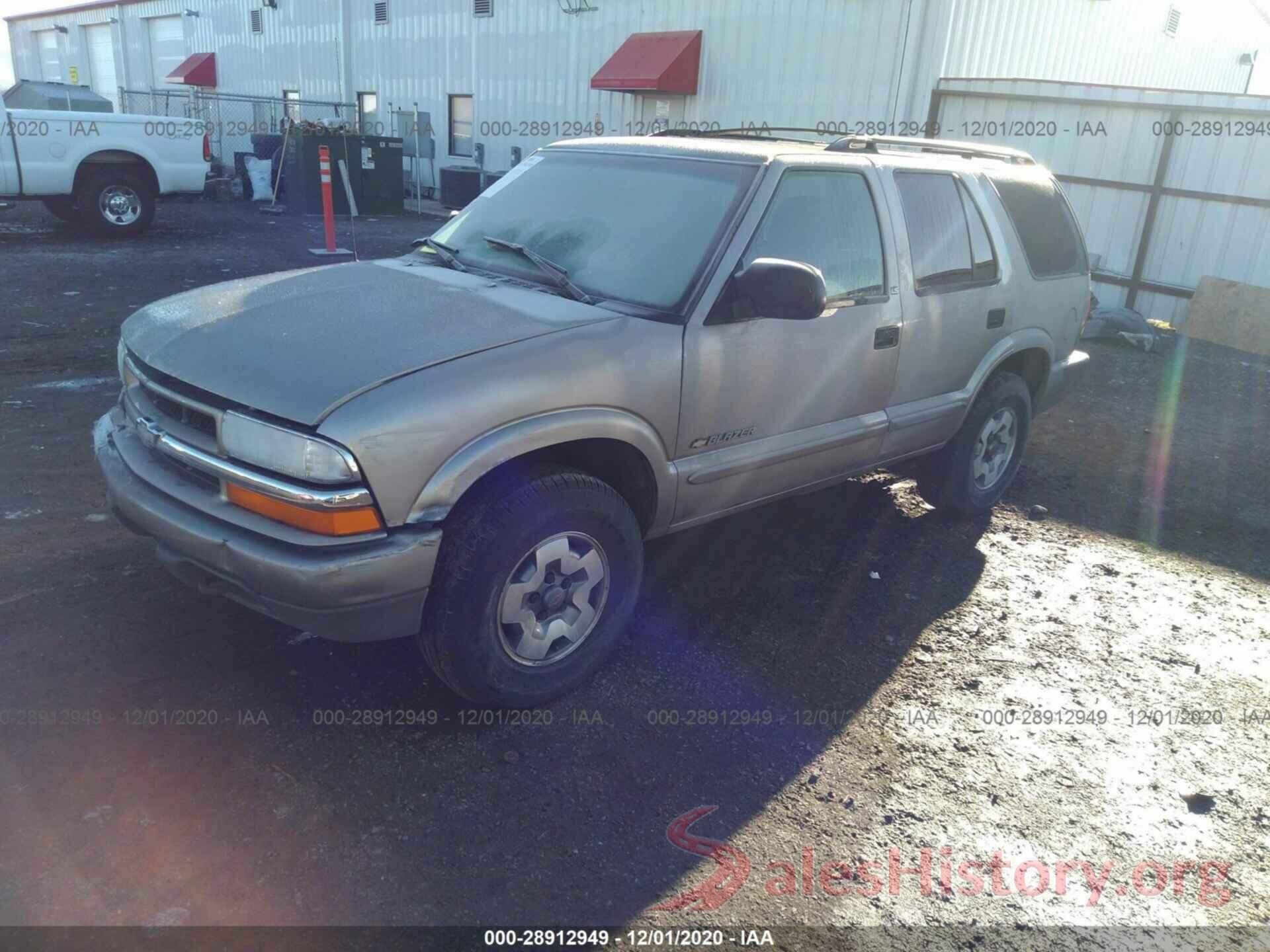 1GNDT13W82K160415 2002 CHEVROLET BLAZER