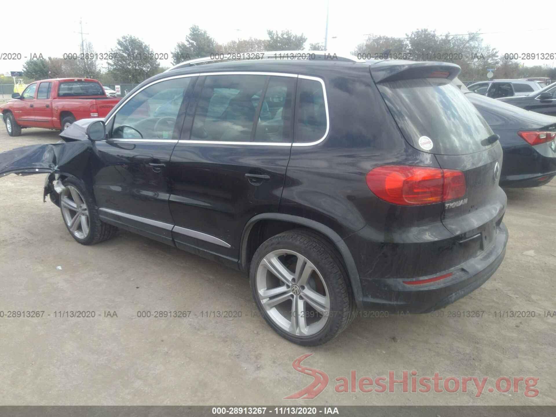 WVGBV7AX4GW016395 2016 VOLKSWAGEN TIGUAN