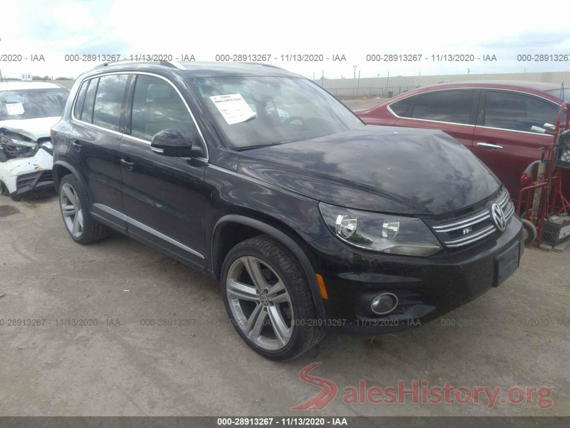 WVGBV7AX4GW016395 2016 VOLKSWAGEN TIGUAN