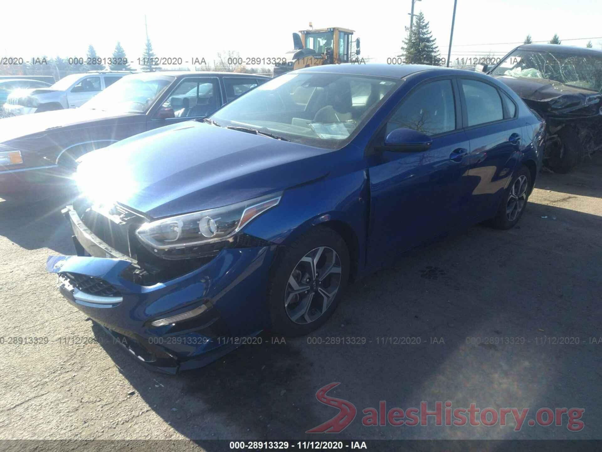 3KPF24AD0LE158704 2020 KIA FORTE