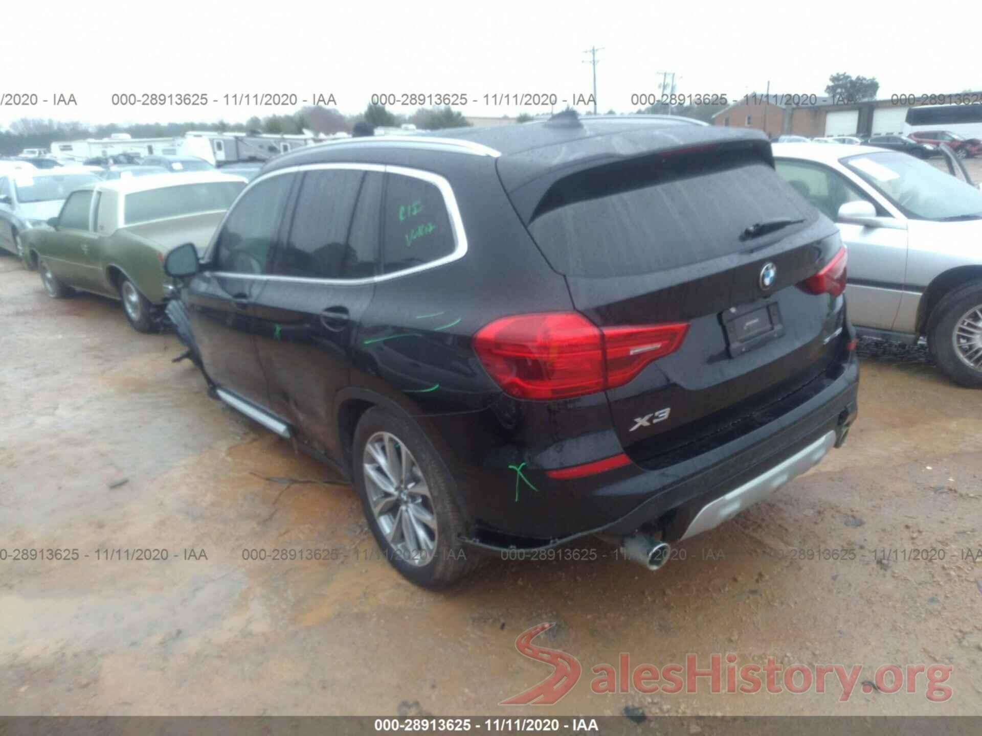 5UXTR7C50KLE94415 2019 BMW X3