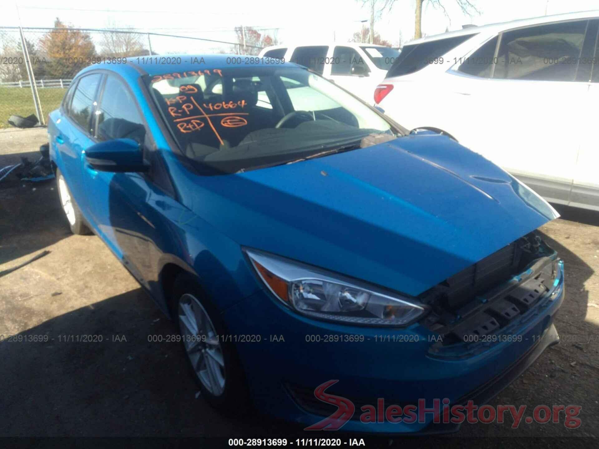 1FADP3F23GL233330 2016 FORD FOCUS