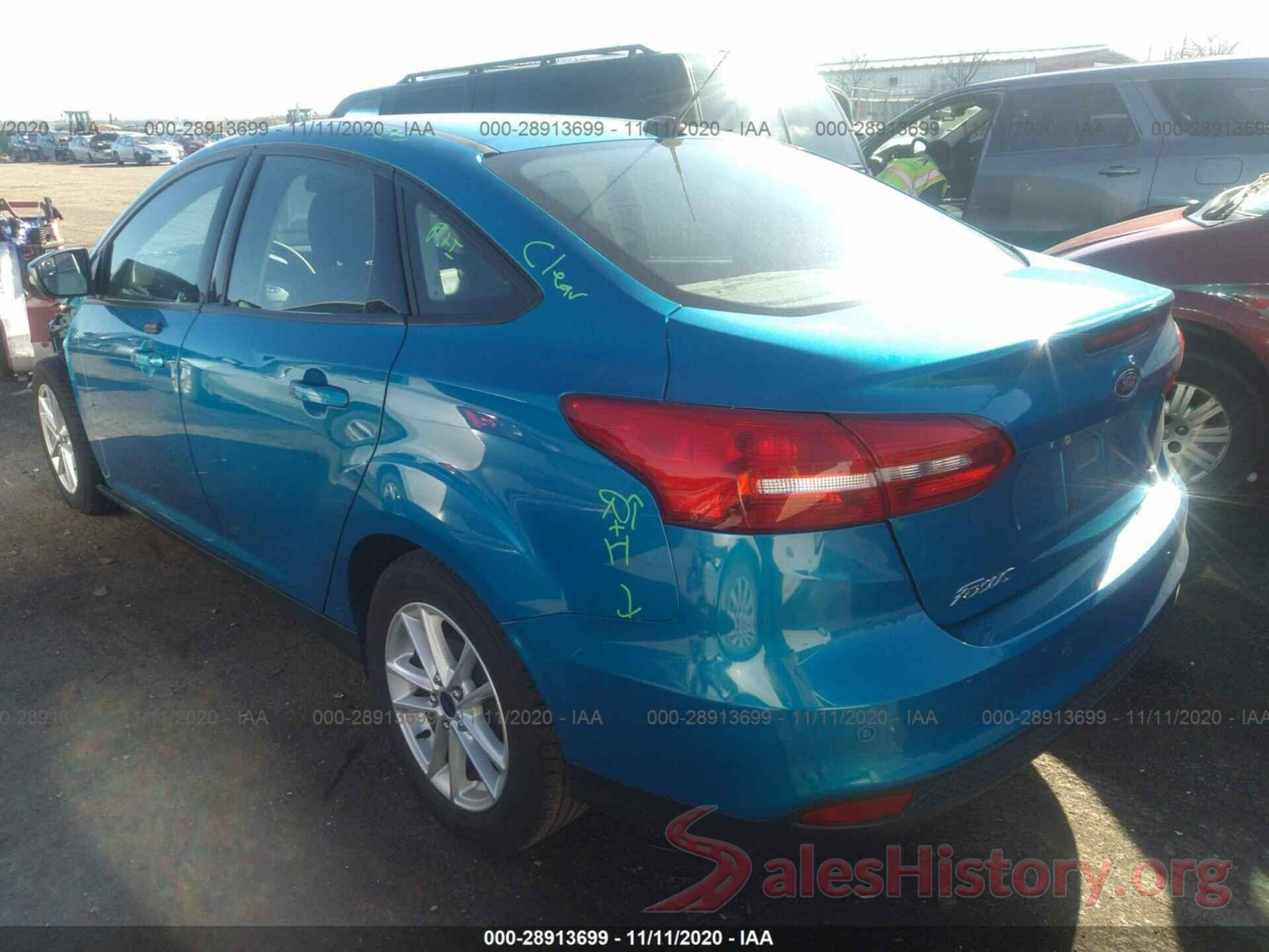 1FADP3F23GL233330 2016 FORD FOCUS