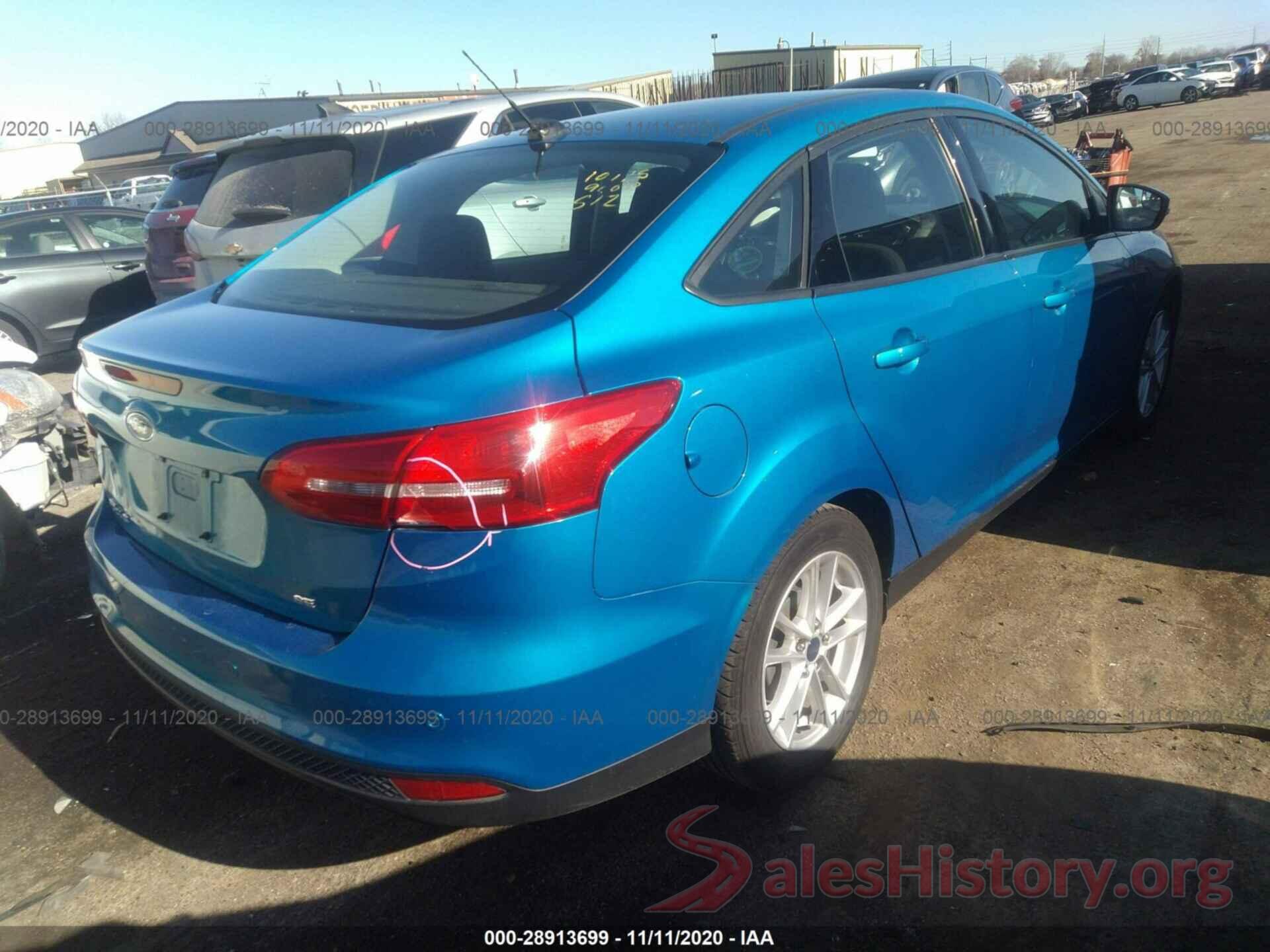 1FADP3F23GL233330 2016 FORD FOCUS