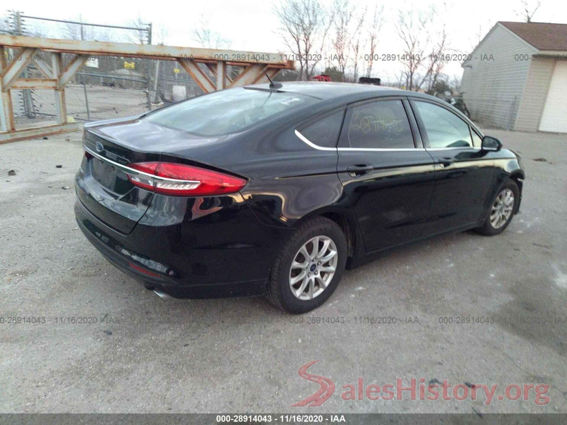 3FA6P0G79HR199091 2017 FORD FUSION