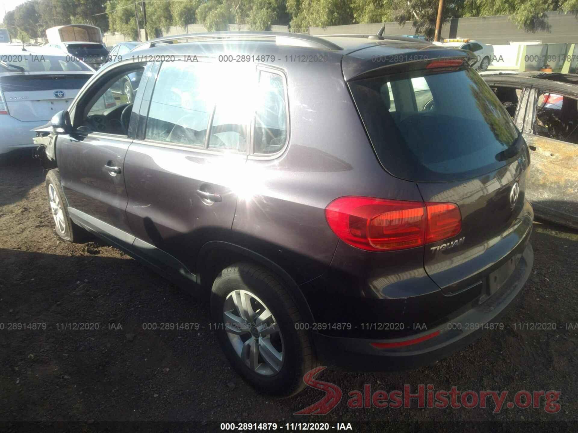 WVGAV7AX1GW528336 2016 VOLKSWAGEN TIGUAN