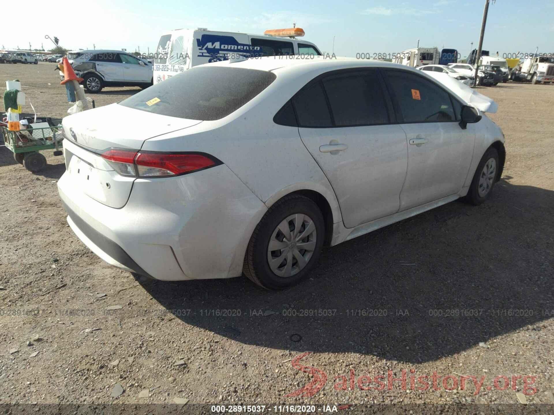 JTDDPRAE6LJ000854 2020 TOYOTA COROLLA