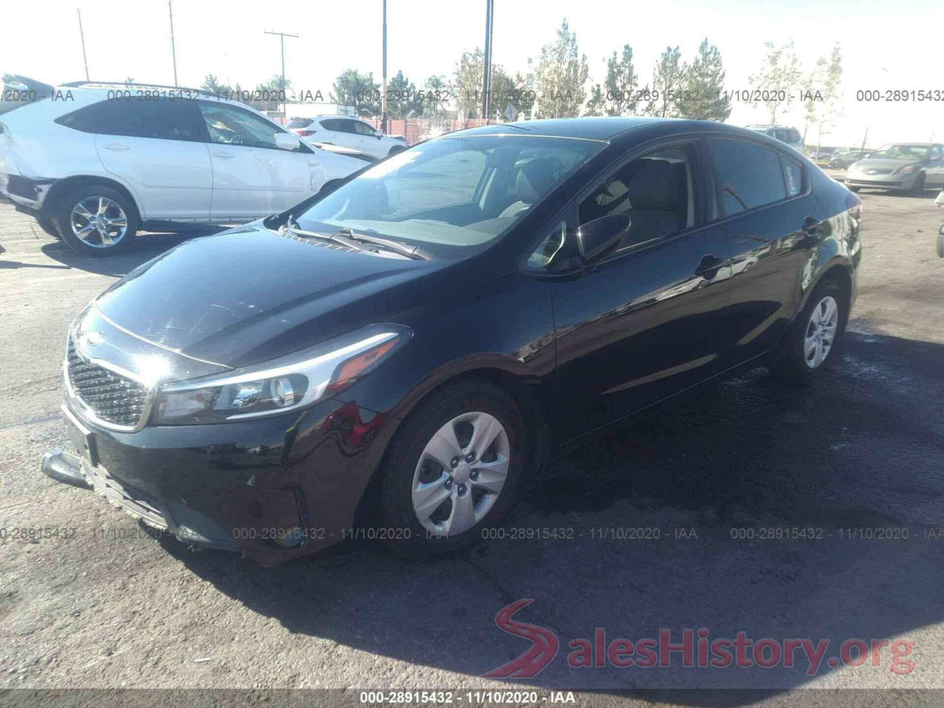 3KPFK4A74HE104663 2017 KIA FORTE