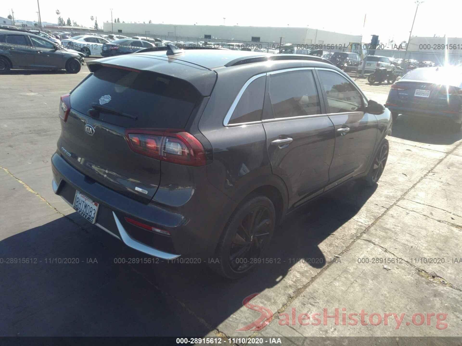 KNDCC3LC9J5160619 2018 KIA NIRO