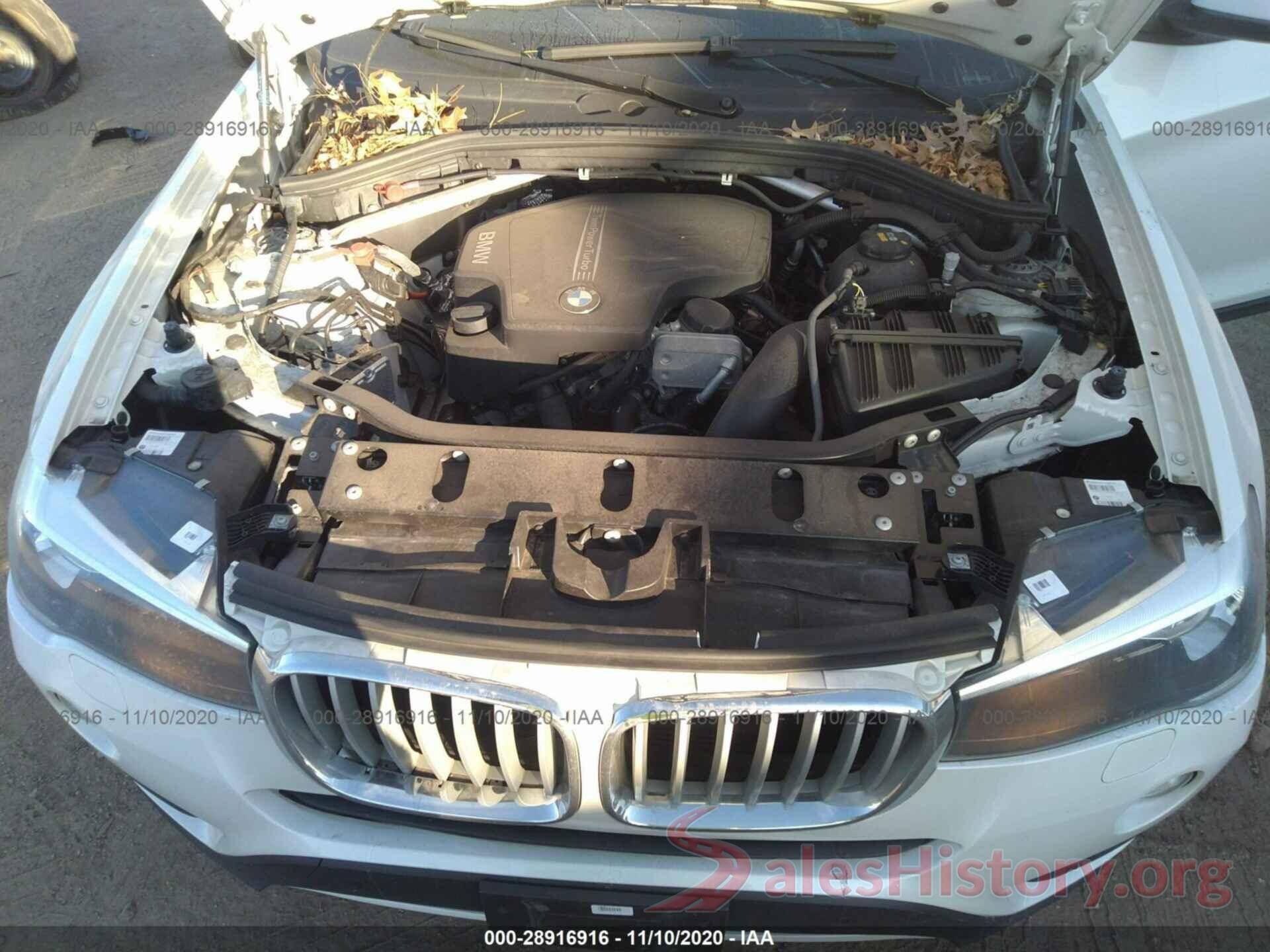 5UXWX9C56H0T09516 2017 BMW X3