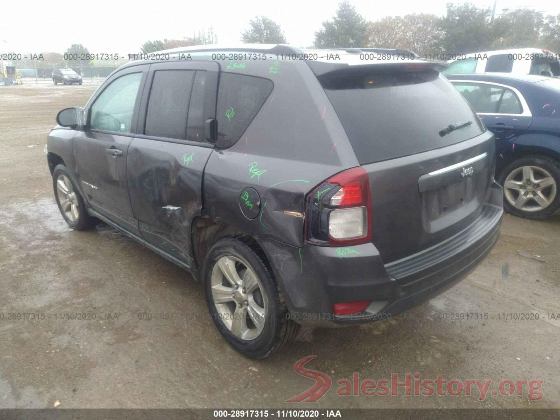 1C4NJCBA4GD559788 2016 JEEP COMPASS