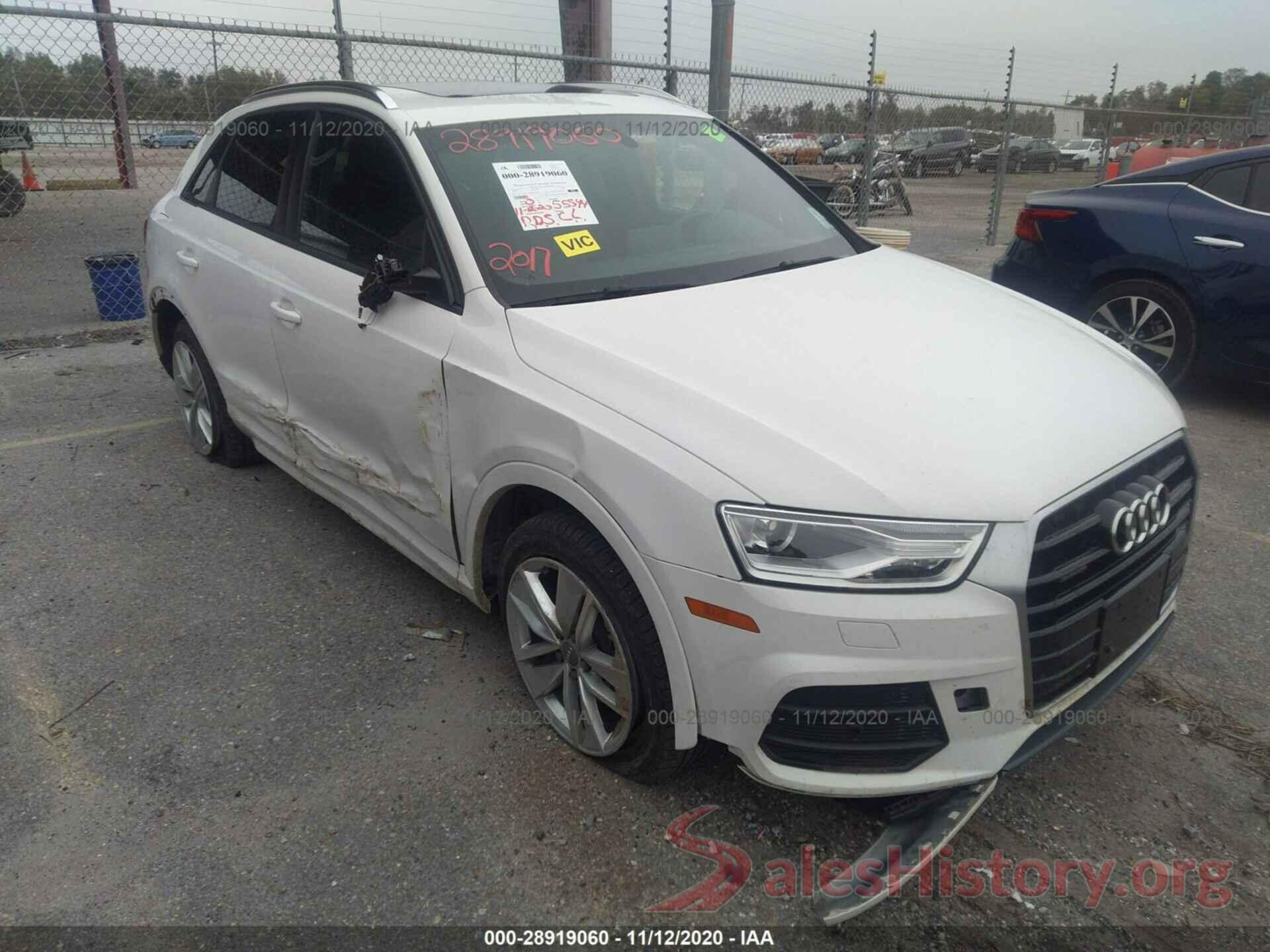 WA1ECCFS0HR003098 2017 AUDI Q3