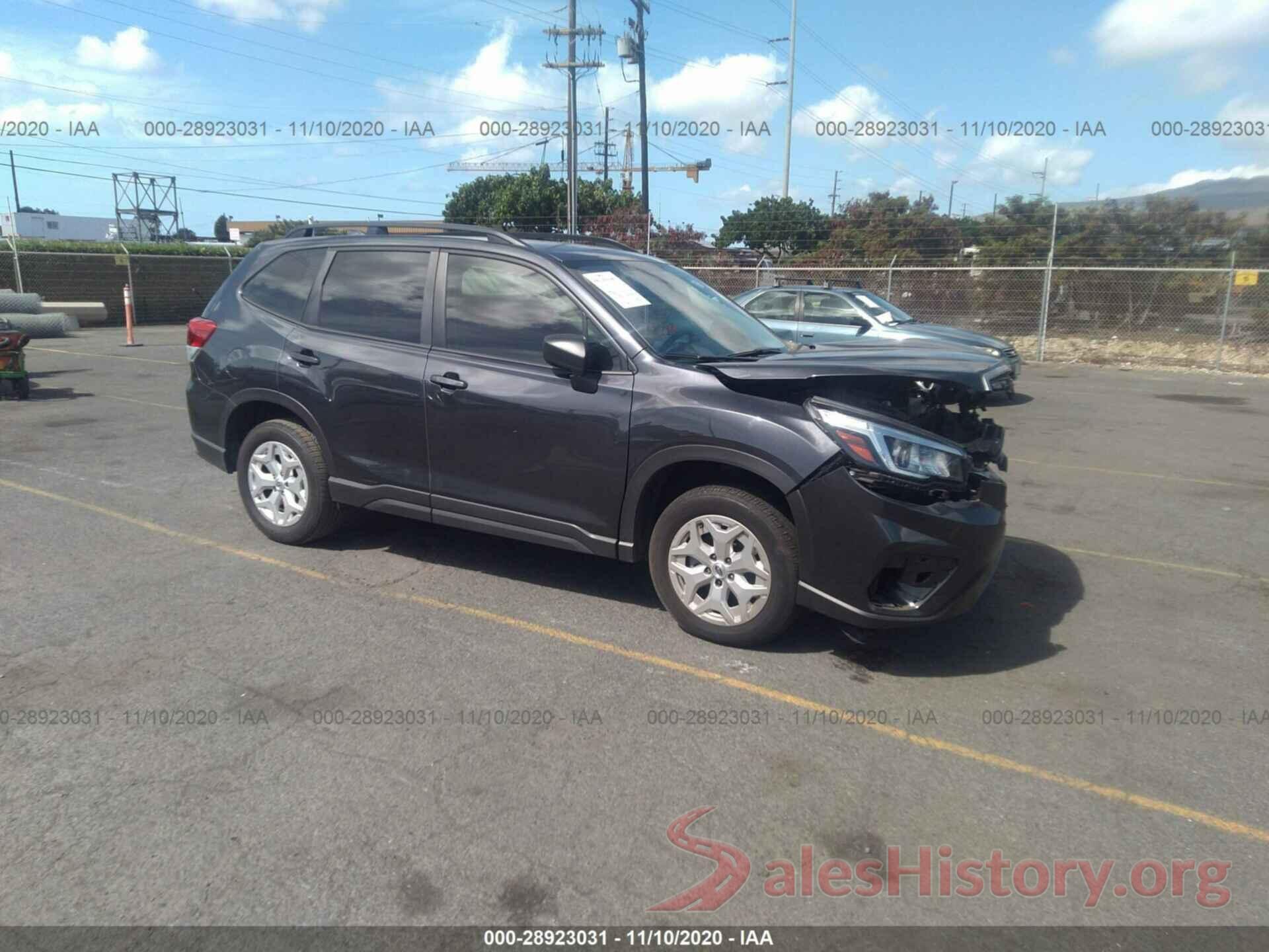 JF2SKACC9KH470970 2019 SUBARU FORESTER