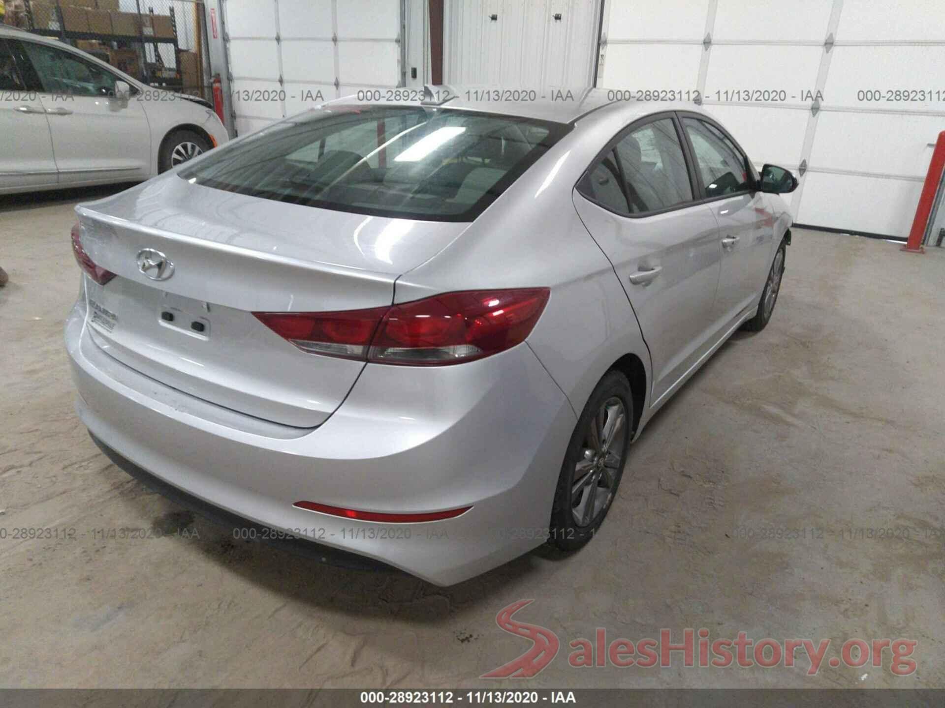 5NPD84LF5JH288846 2018 HYUNDAI ELANTRA