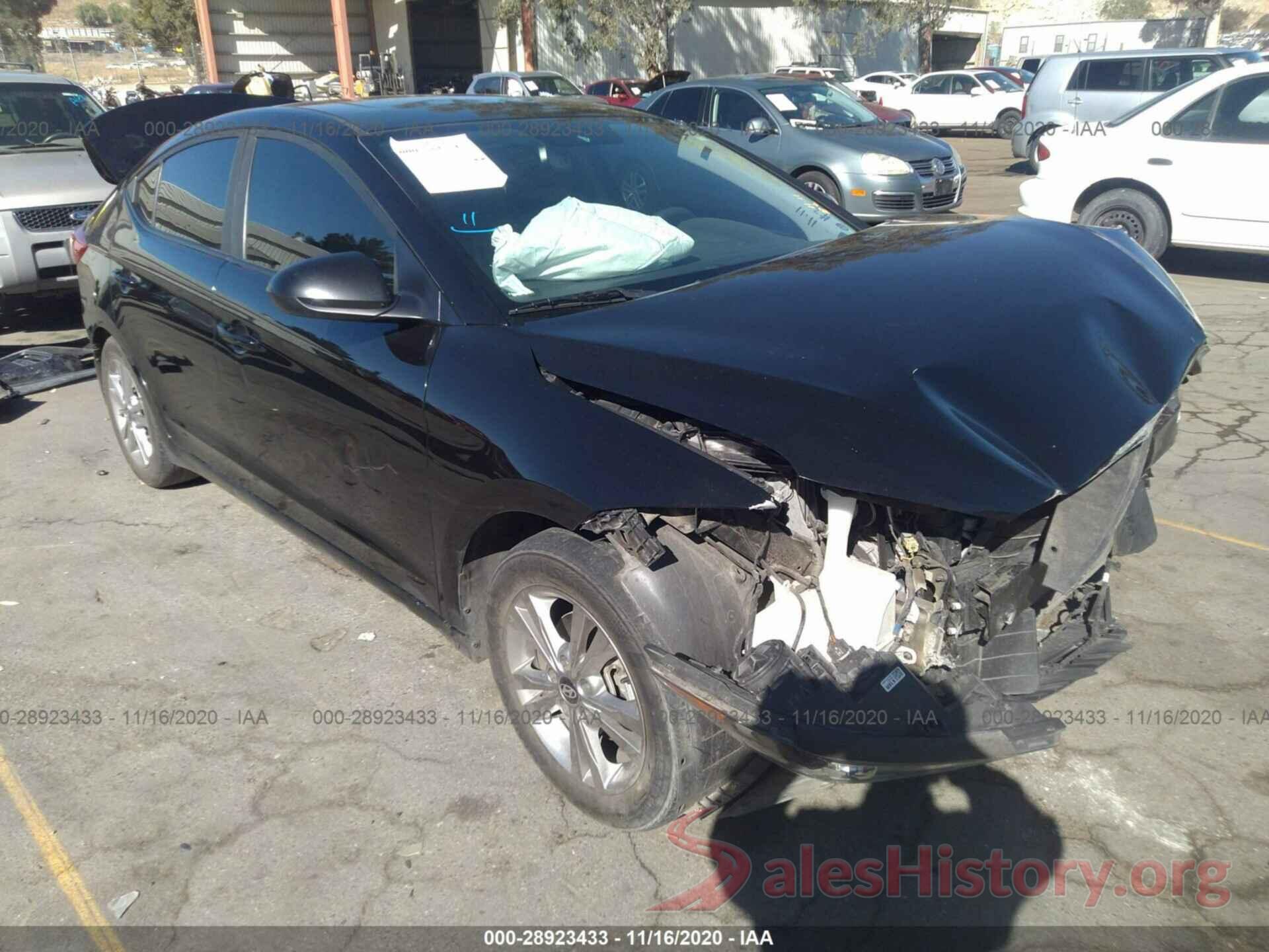 KMHD84LF5JU513610 2018 HYUNDAI ELANTRA