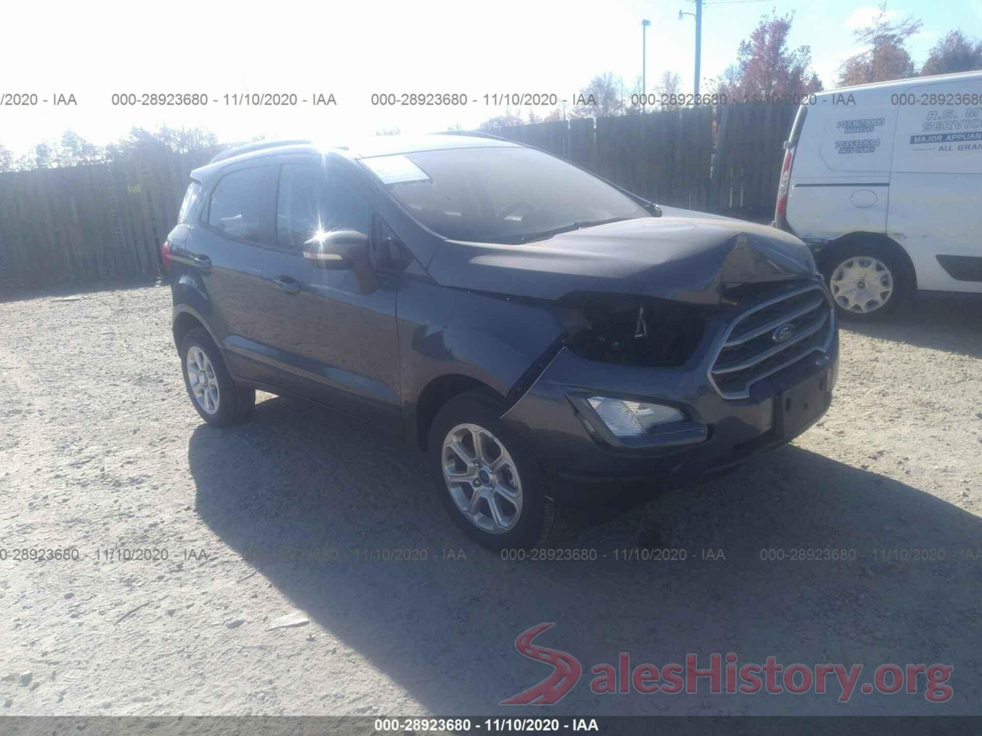 MAJ6S3GL0KC304149 2019 FORD ECOSPORT