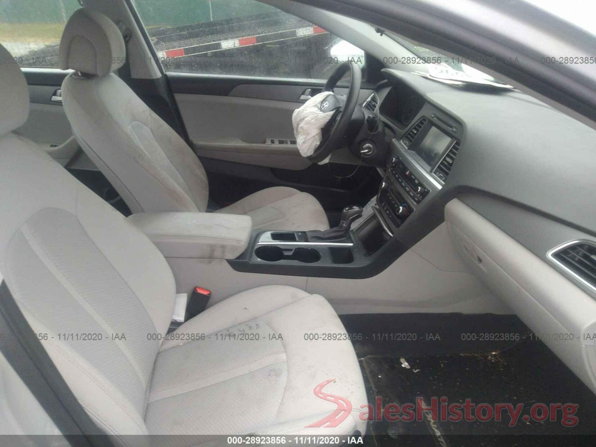 5NPE24AF0GH357394 2016 HYUNDAI SONATA