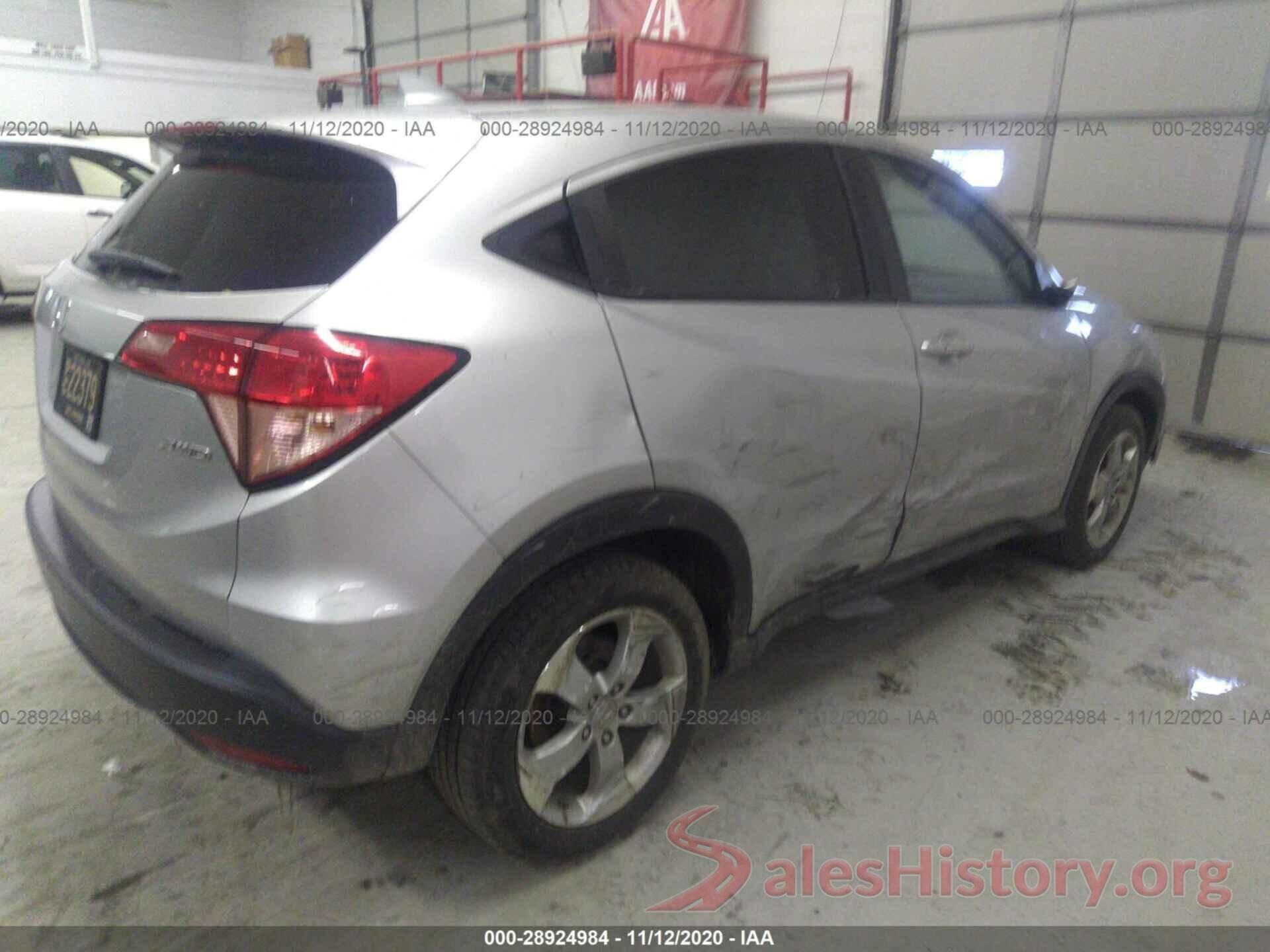 3CZRU6H56GM744542 2016 HONDA HR-V