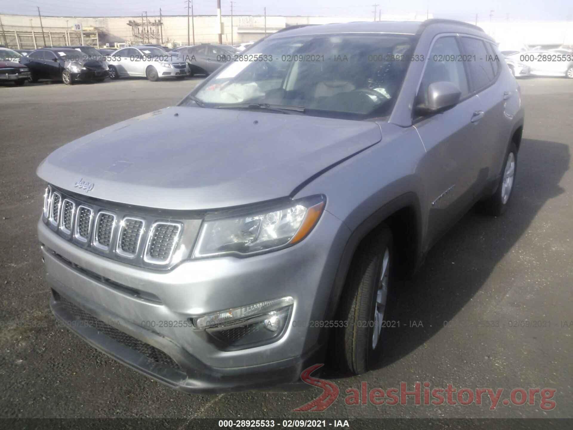 3C4NJCBB3KT844056 2019 JEEP COMPASS