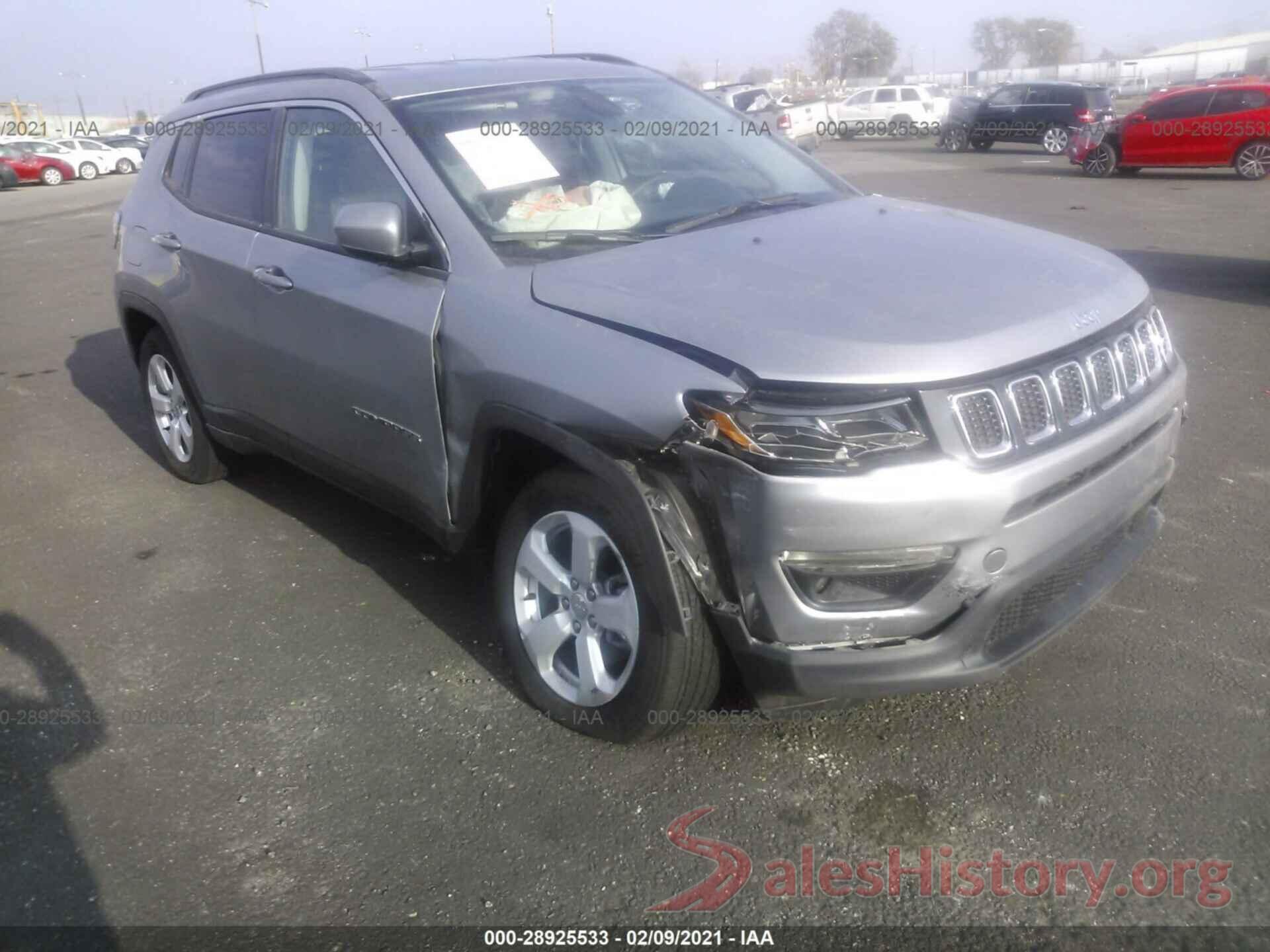 3C4NJCBB3KT844056 2019 JEEP COMPASS