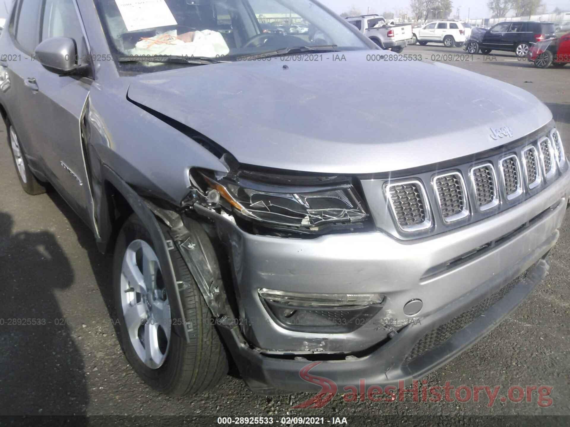 3C4NJCBB3KT844056 2019 JEEP COMPASS