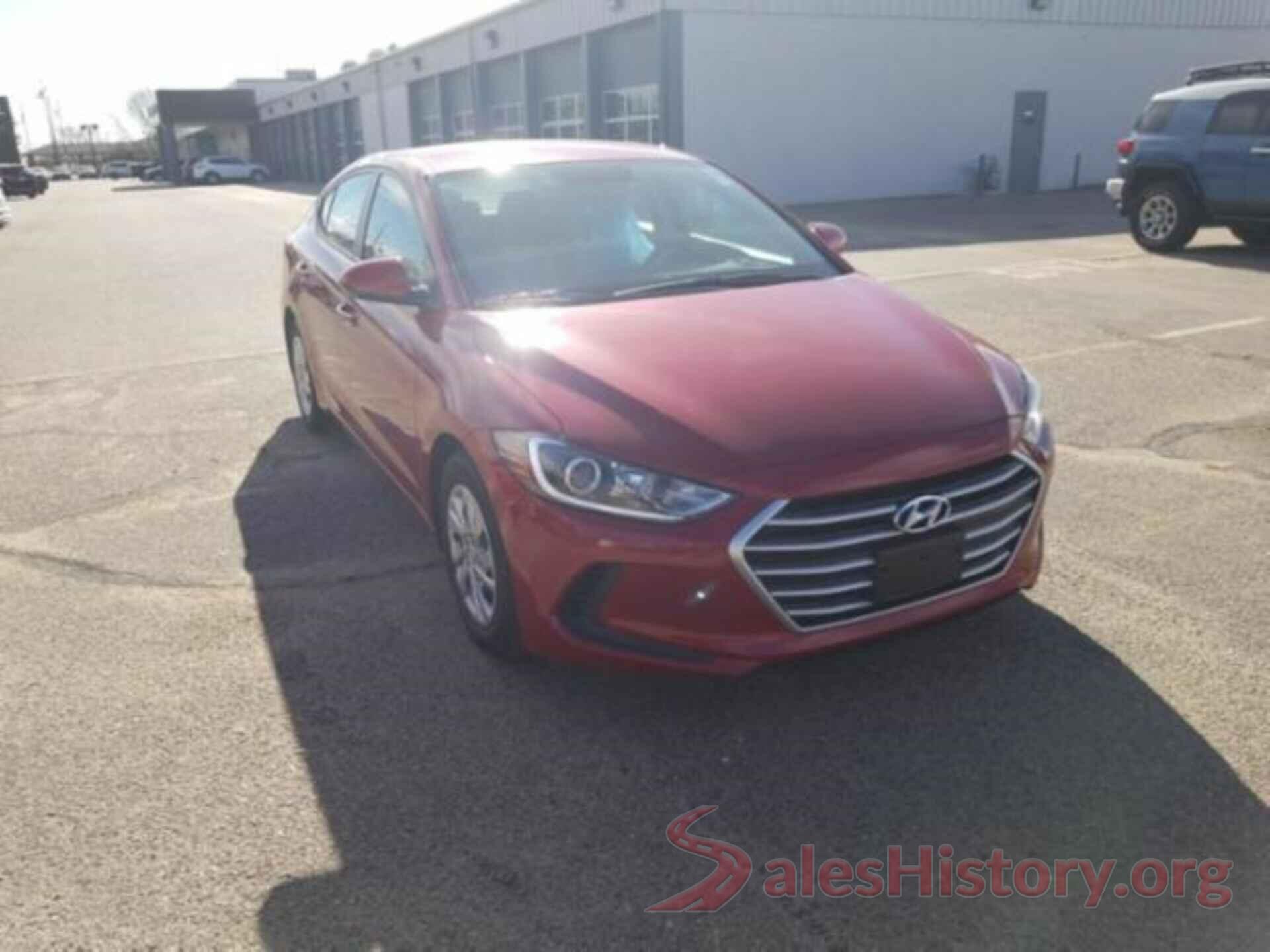 KMHD74LF1HU124590 2017 HYUNDAI ELANTRA