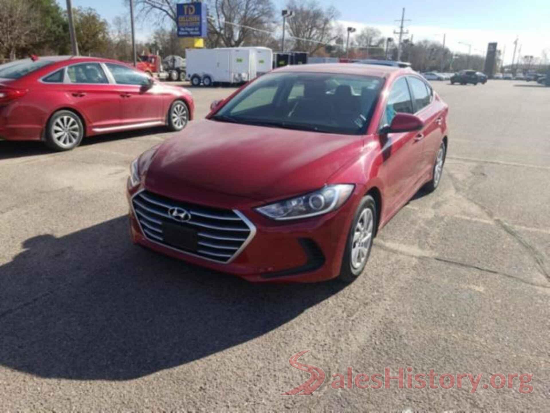 KMHD74LF1HU124590 2017 HYUNDAI ELANTRA