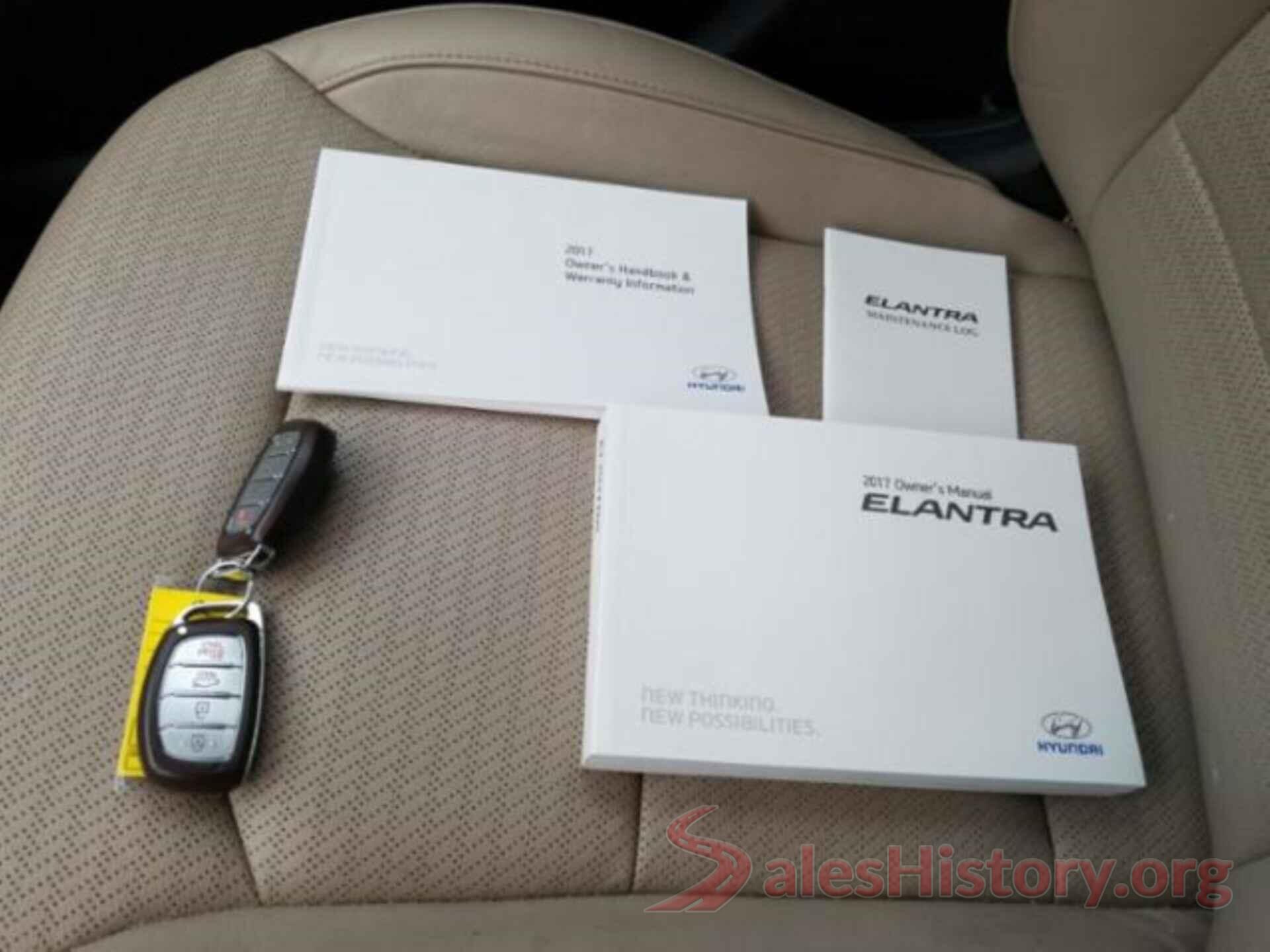 5NPD84LF7HH087461 2017 HYUNDAI ELANTRA