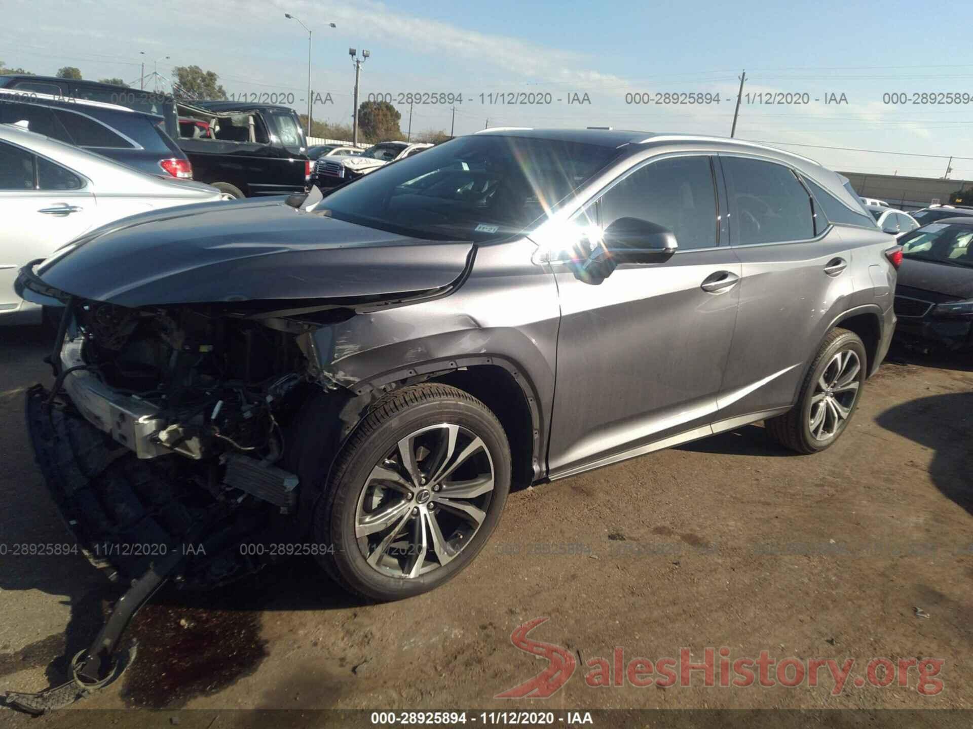 2T2ZZMCA3KC129413 2019 LEXUS RX