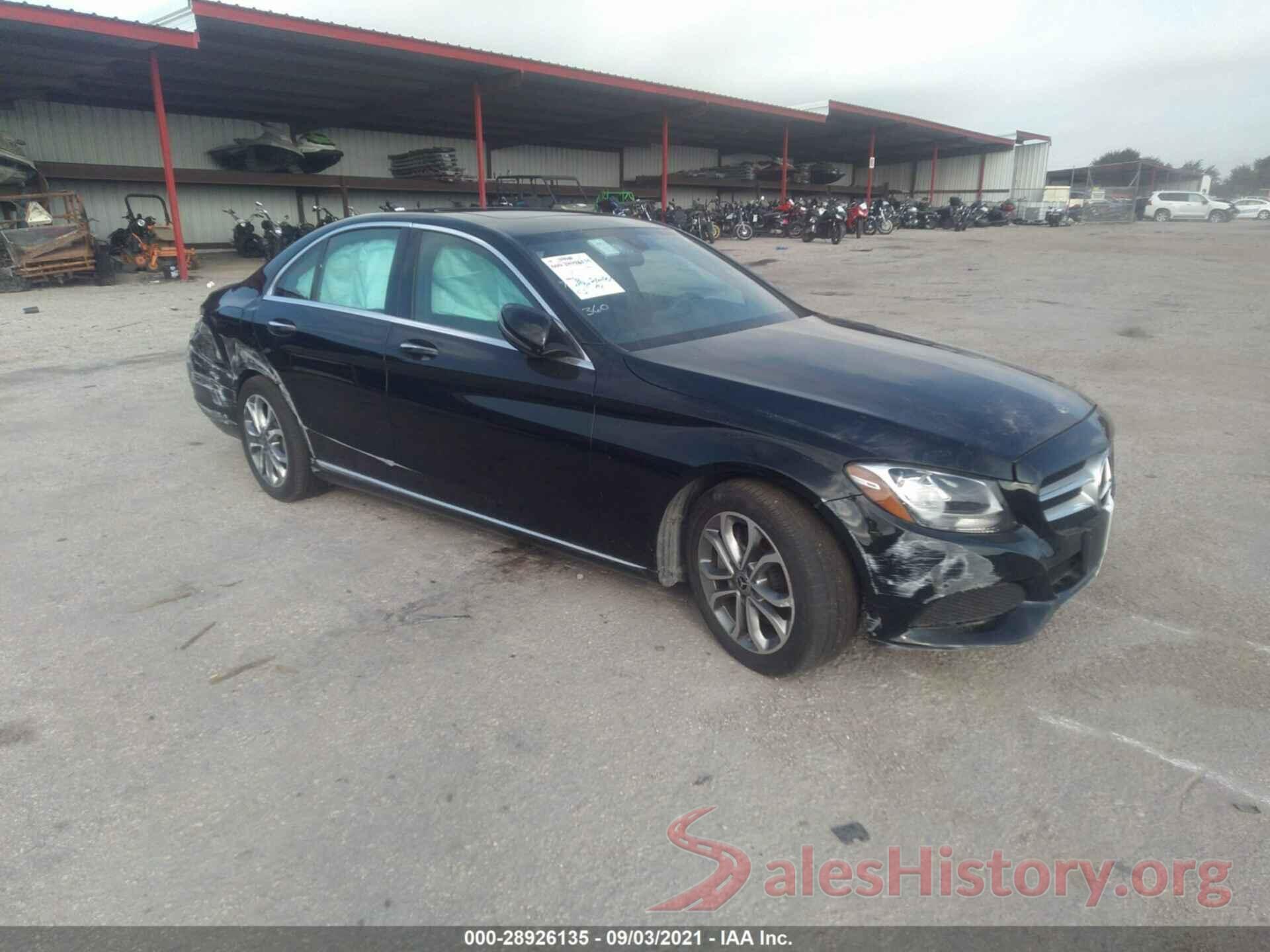 55SWF4JB5JU271184 2018 MERCEDES-BENZ C-CLASS