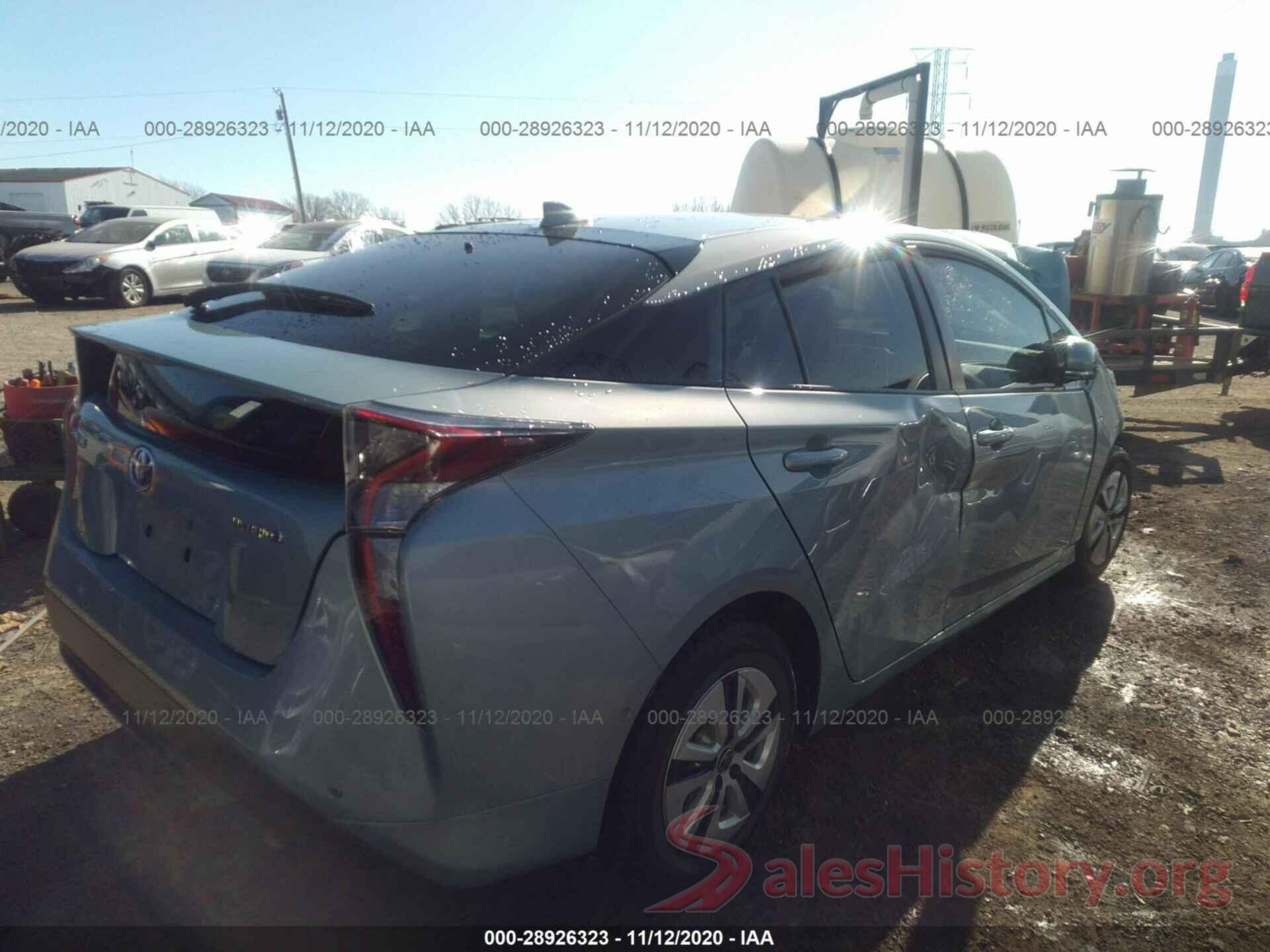 JTDKARFU3J3550071 2018 TOYOTA PRIUS