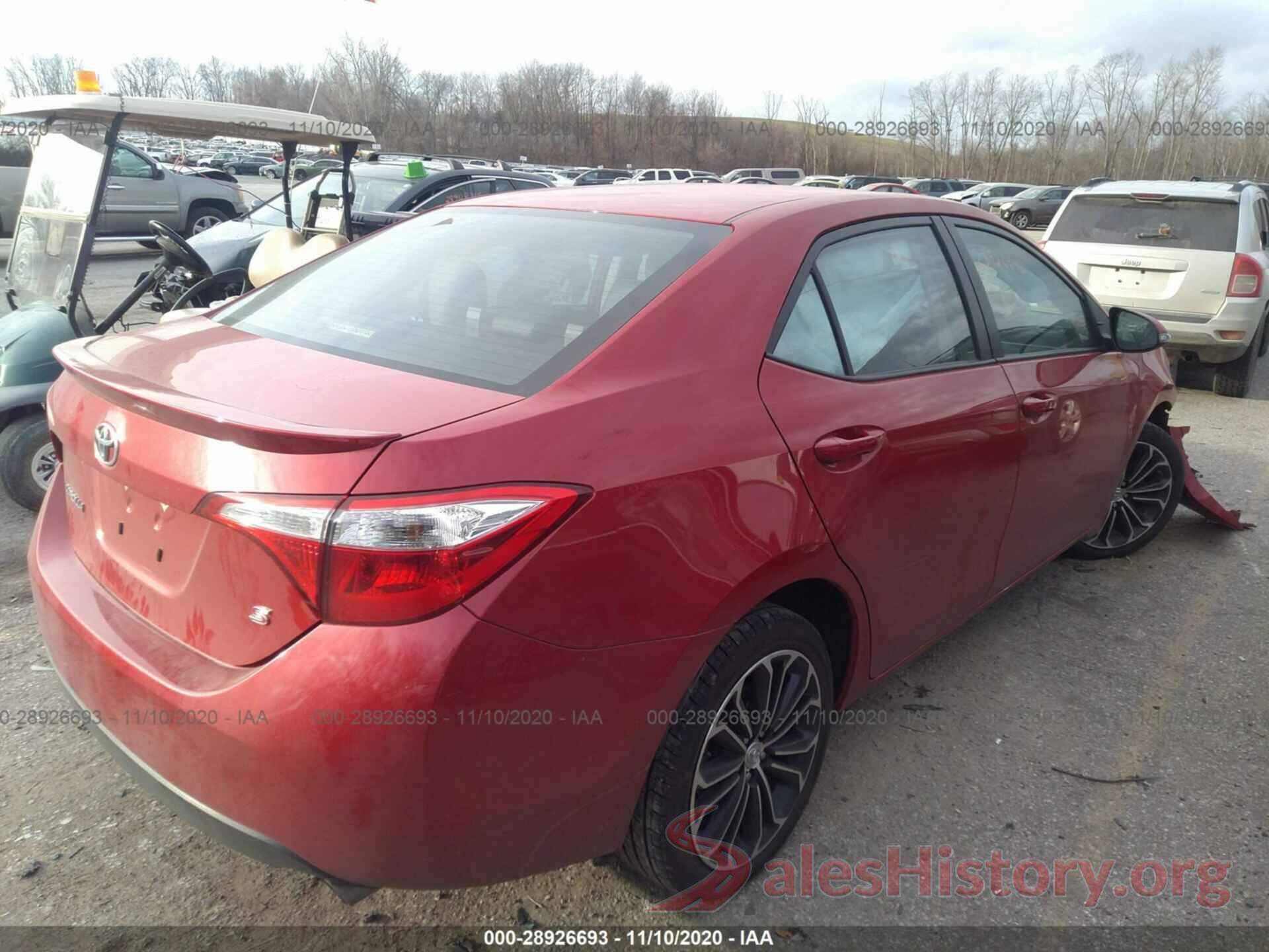 2T1BURHE4GC590141 2016 TOYOTA COROLLA