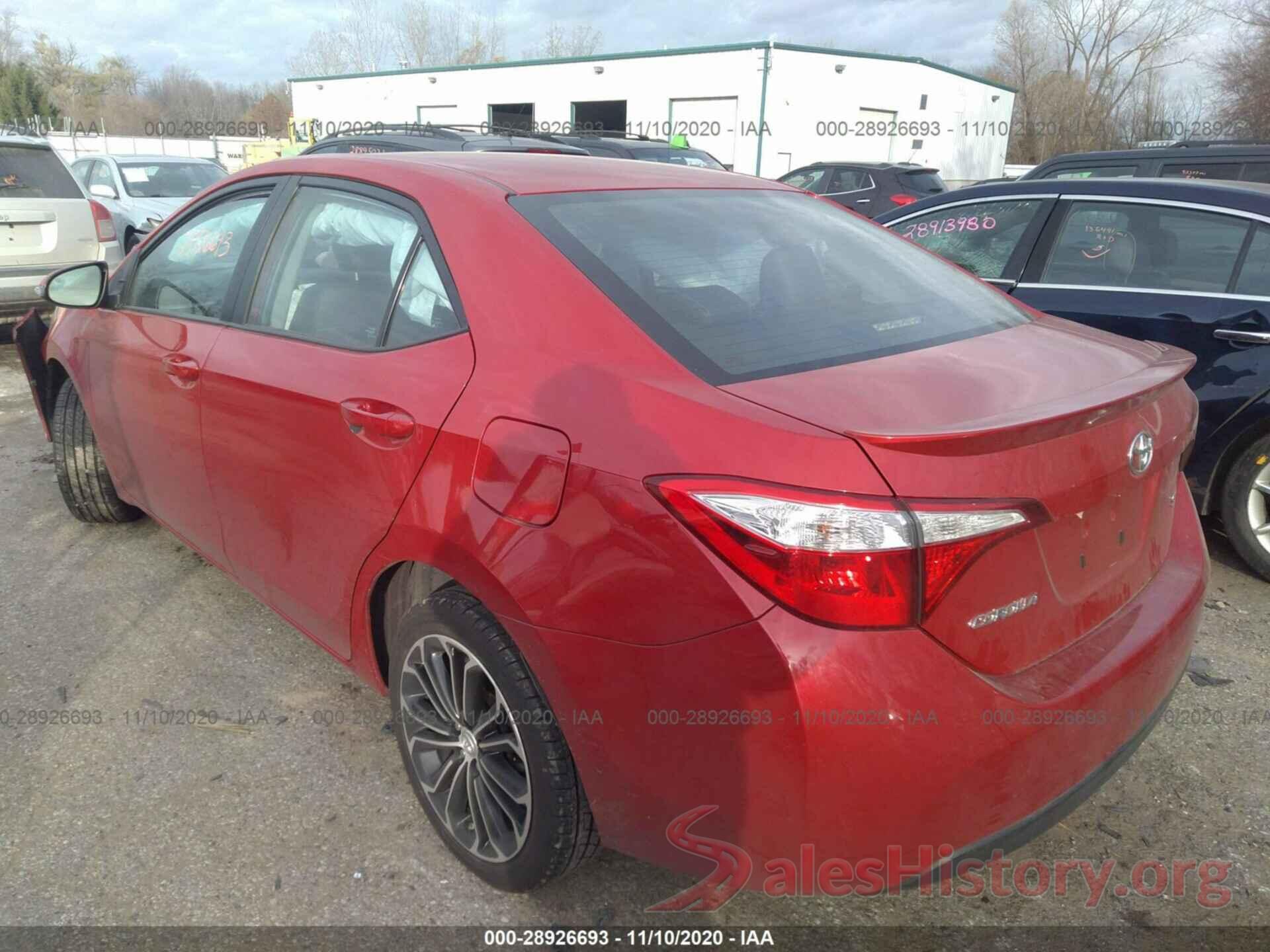 2T1BURHE4GC590141 2016 TOYOTA COROLLA