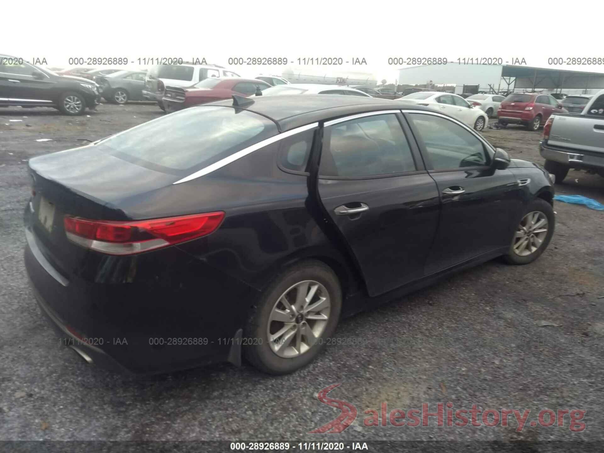 5XXGT4L34GG112134 2016 KIA OPTIMA