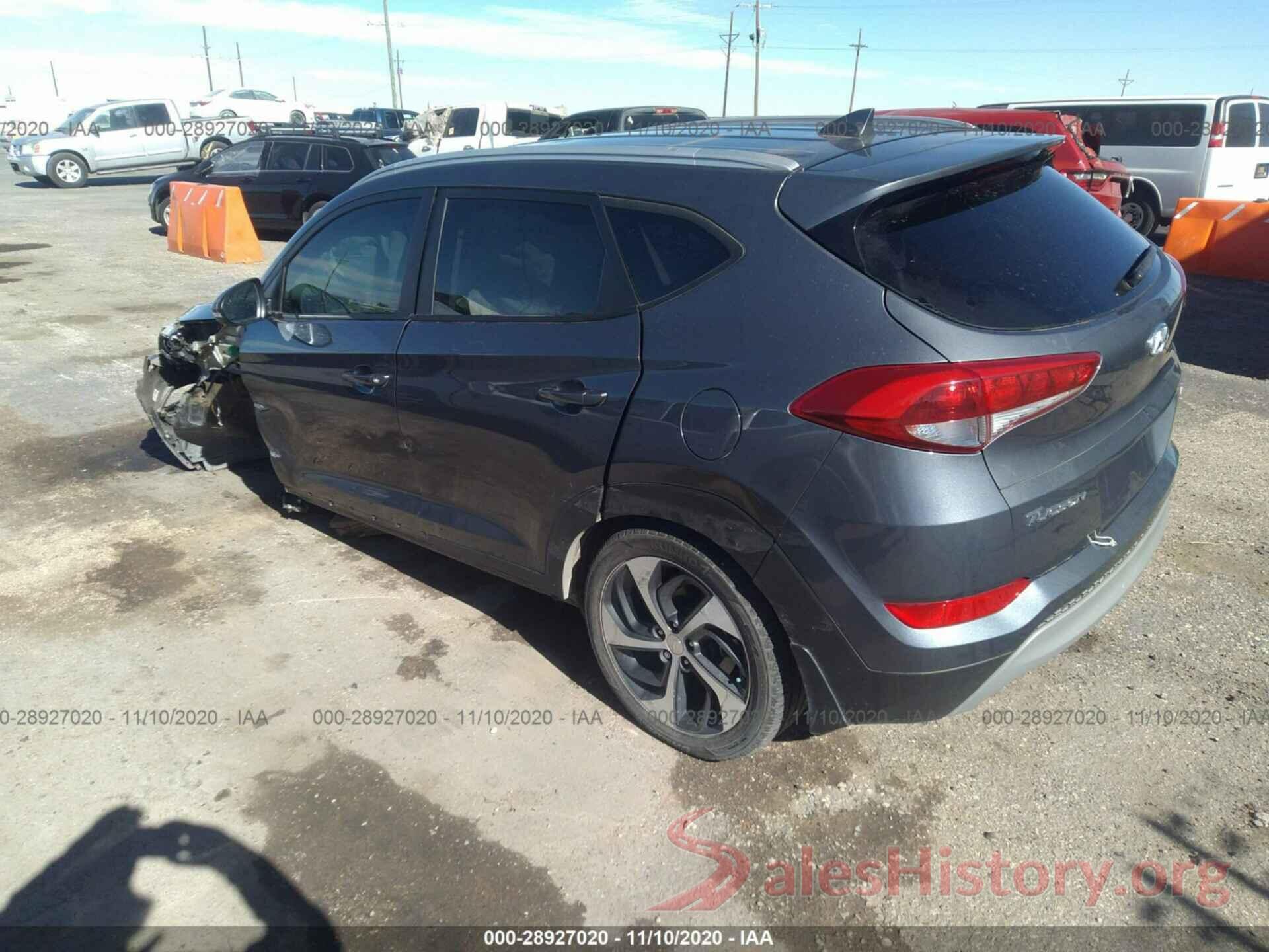 KM8J3CAL7JU742360 2018 HYUNDAI TUCSON