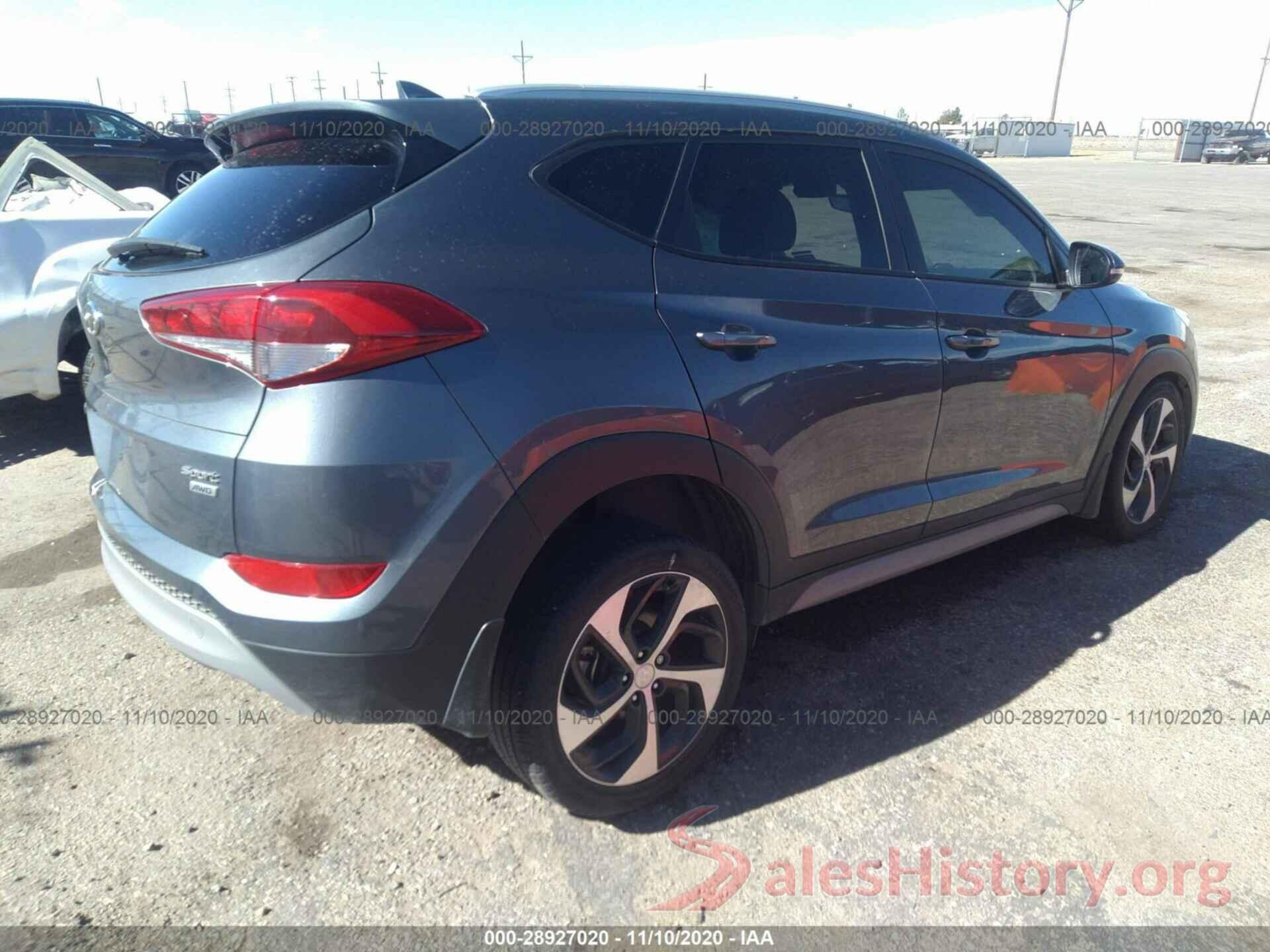 KM8J3CAL7JU742360 2018 HYUNDAI TUCSON