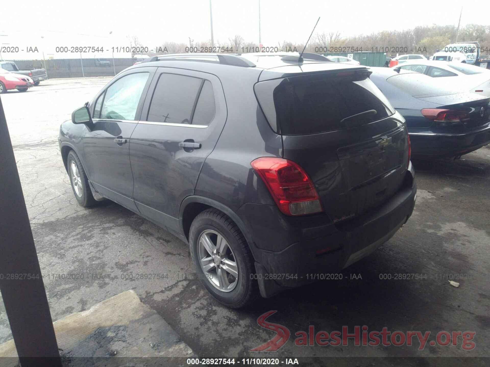 3GNCJLSBXGL185088 2016 CHEVROLET TRAX