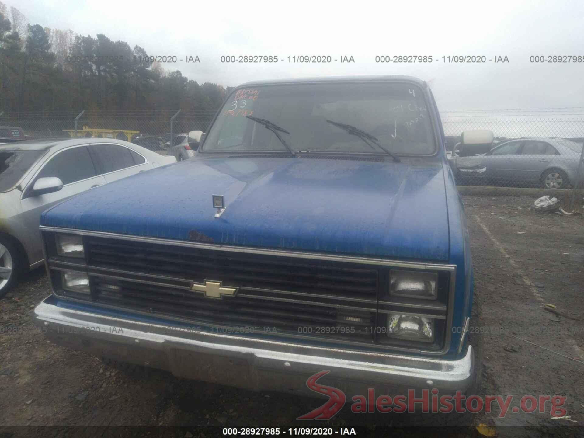 1G8EK18C9EF129258 1984 CHEVROLET BLAZER