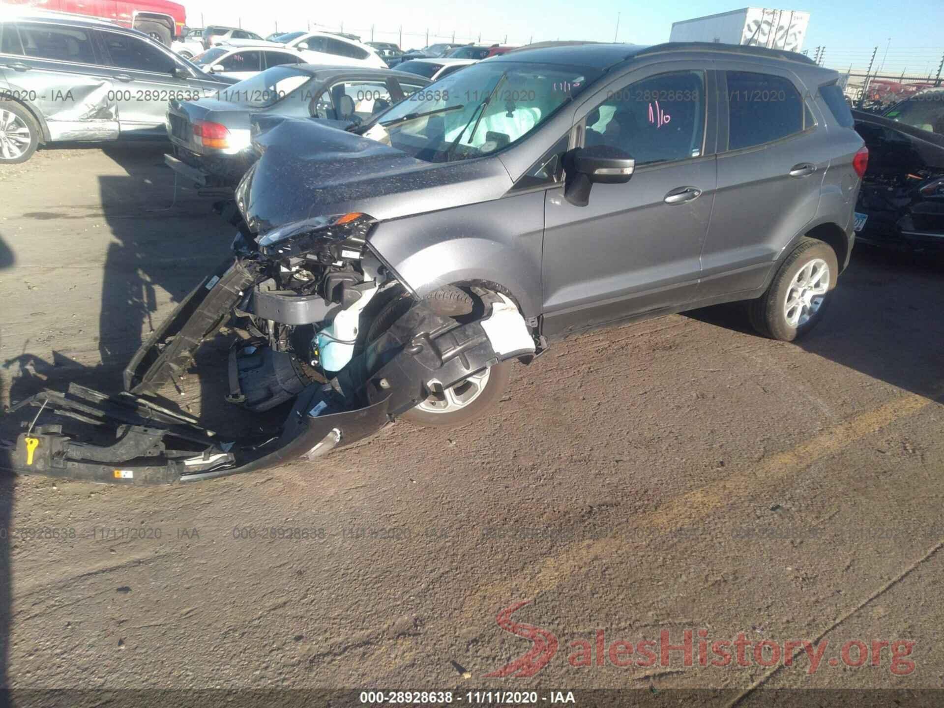 MAJ6S3GL1LC338683 2020 FORD ECOSPORT