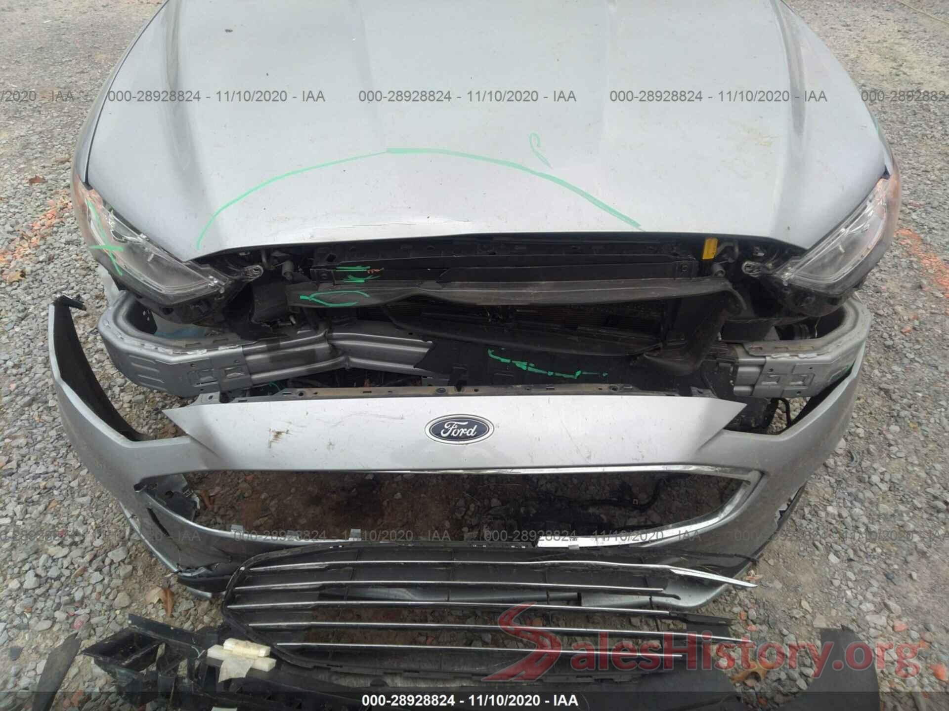 3FA6P0HD1LR184677 2020 FORD FUSION