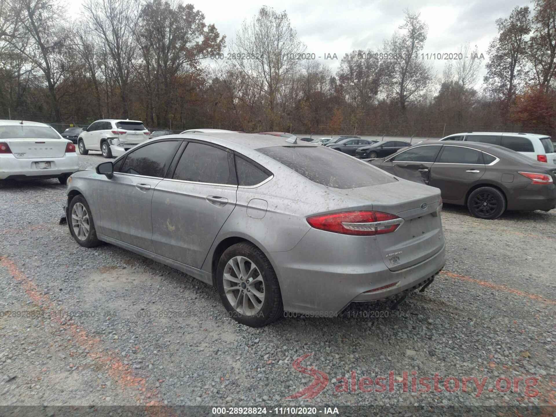 3FA6P0HD1LR184677 2020 FORD FUSION