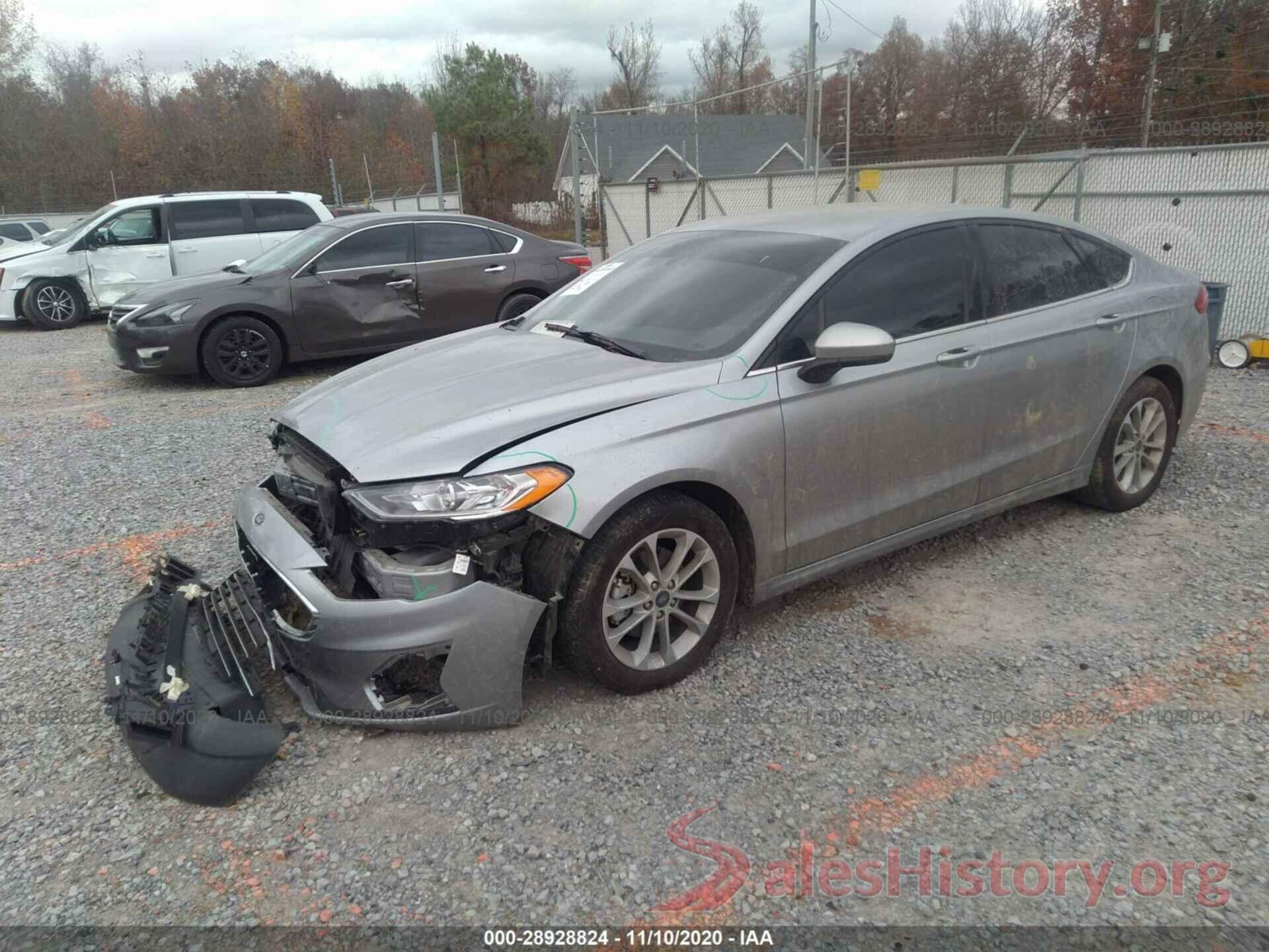 3FA6P0HD1LR184677 2020 FORD FUSION