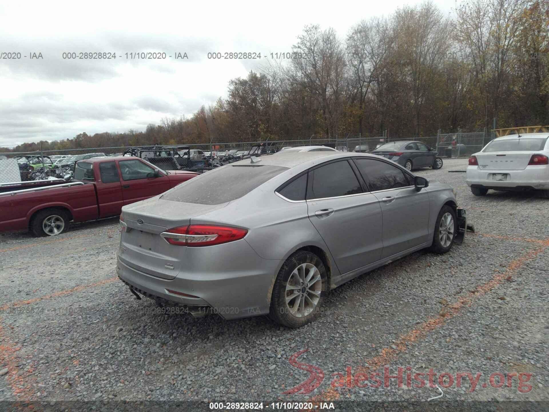 3FA6P0HD1LR184677 2020 FORD FUSION