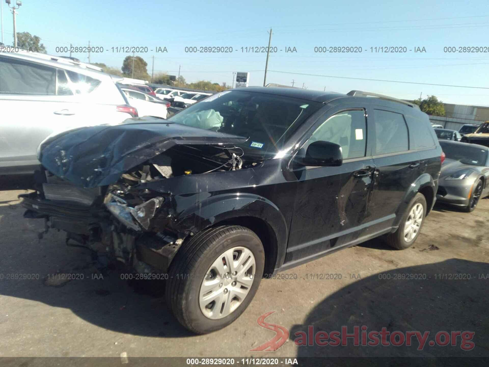 3C4PDCBB7KT834971 2019 DODGE JOURNEY