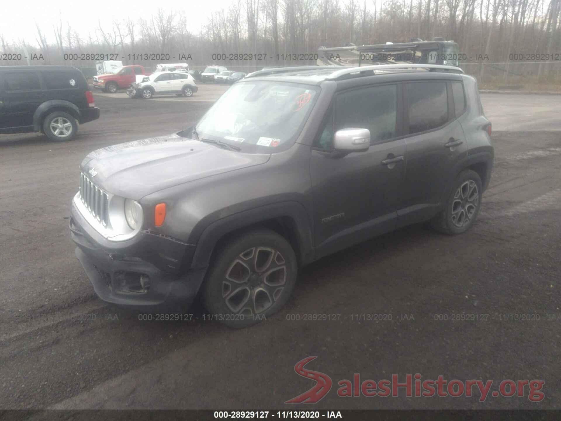 ZACCJADT1GPC84098 2016 JEEP RENEGADE