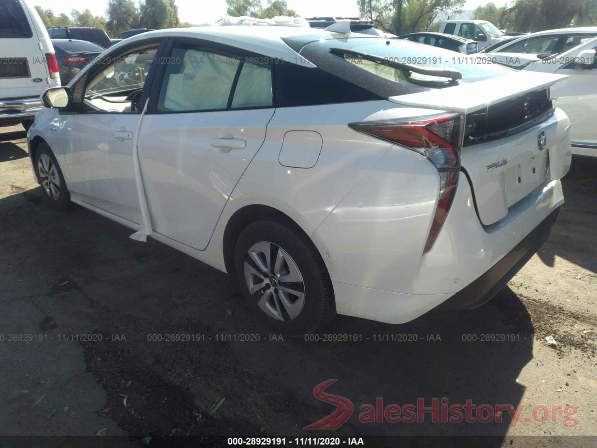 JTDKARFU8J3059060 2018 TOYOTA PRIUS