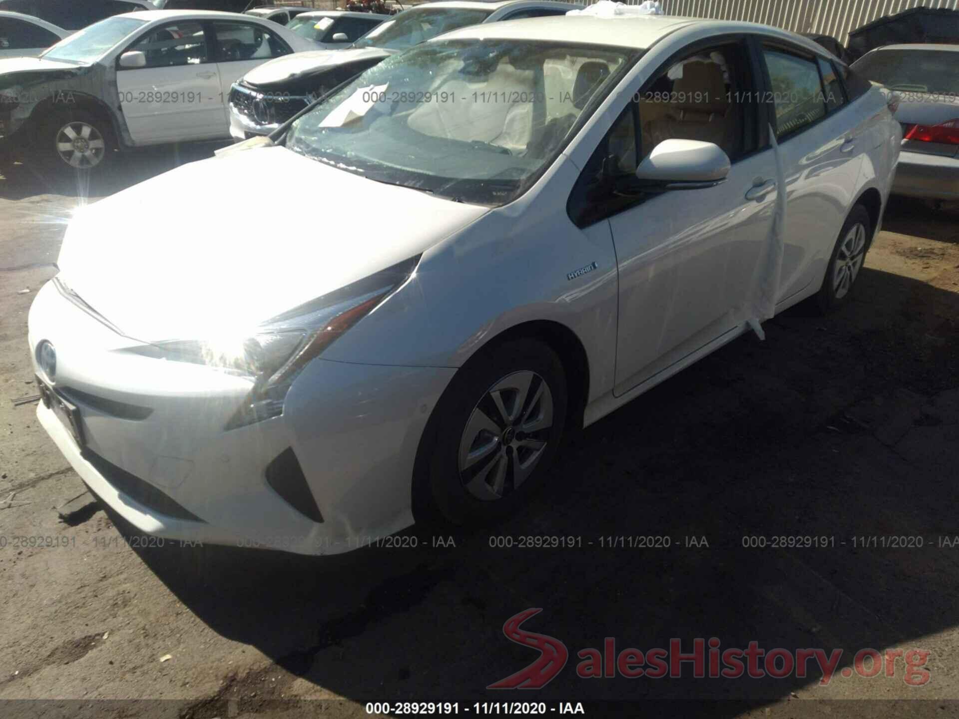 JTDKARFU8J3059060 2018 TOYOTA PRIUS