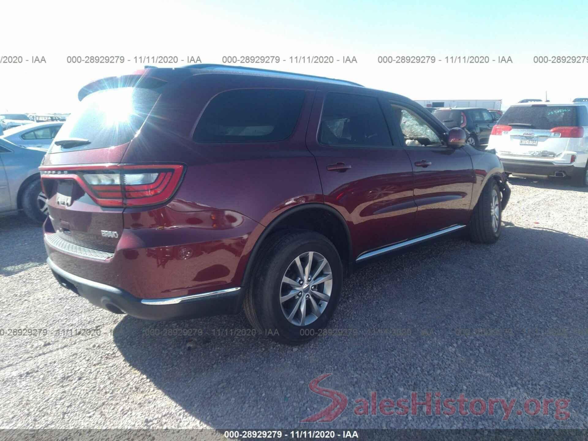 1C4RDHAG5HC629317 2017 DODGE DURANGO