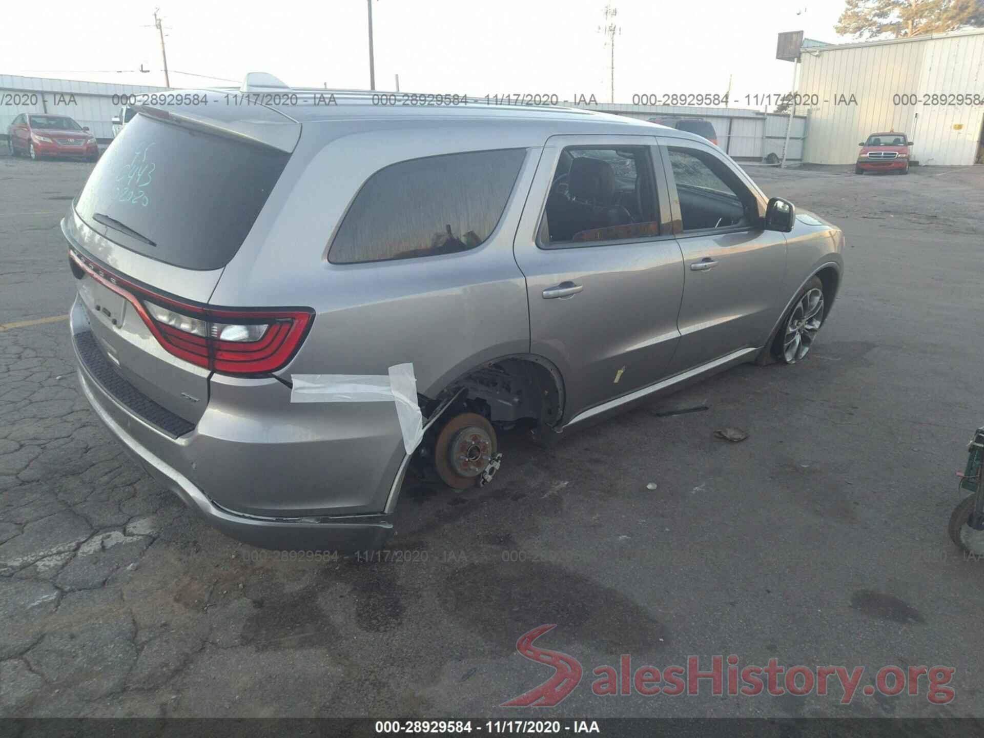 1C4RDHDG1KC650443 2019 DODGE DURANGO